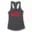 Varalena Podi Women's Racerback Tank in Solid Black Color